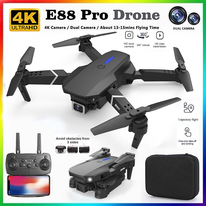 โดรนรุ่นใหม่ E88 ปี 2026 ระดับ - Drone Ae Rc บทวิจารณ์และราคา