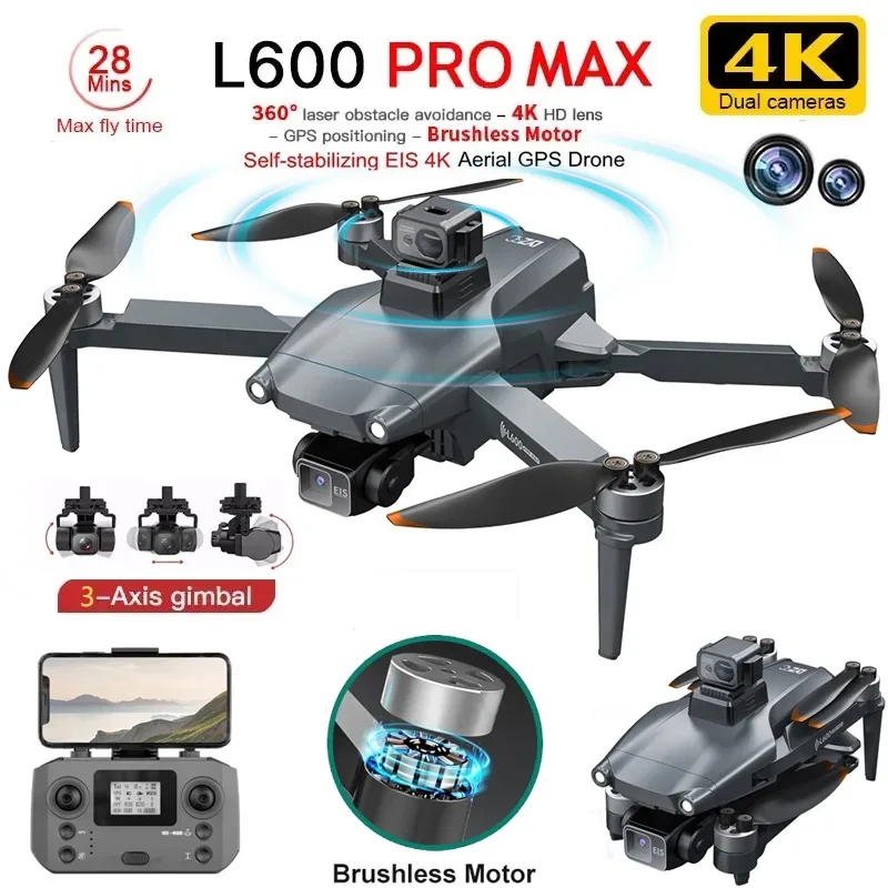 L600 PRO MAX GPS Drone Profess - Drone Ae Rc บทวิจารณ์และราคา