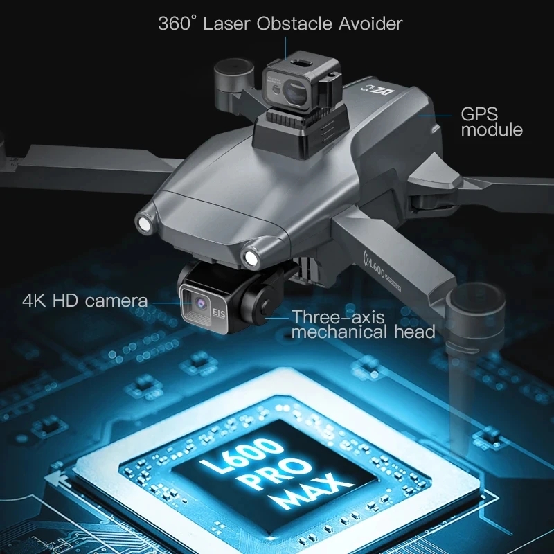 L600 PRO MAX GPS Drone Profess - Drone Ae Rc บทวิจารณ์และราคา